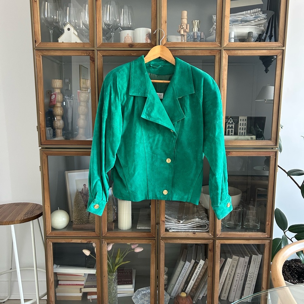 Vintage Suede Leather Jacket